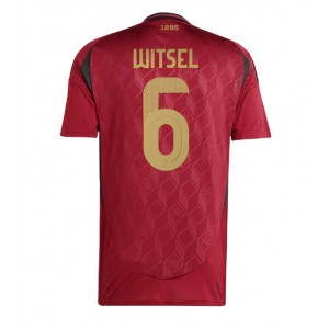 Fotbalové Dres Belgie Axel Witsel #6 Domácí Oblečení ME 2024 Krátký Rukáv